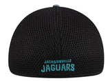 Jacksonville Jaguars New Era Active 39Thirty Black/Teal Camo  Hat