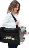 Jacksonville Jaguars Little Earth Furry Fan Airline-Approved Dog & Cat Carrier Bag