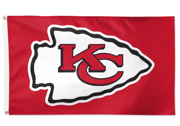 Kansas City Chiefs Wincraft 3X5 Solid Red Flag