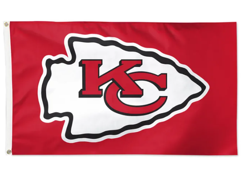 Kansas City Chiefs Wincraft 3X5 Solid Red Flag