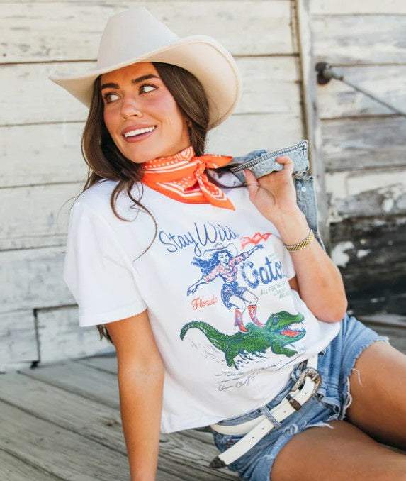 Florida Gators Kady Luxe Florida Gators Kady Luxe Women's Game Changer TeeWomen's Game Changer Tee