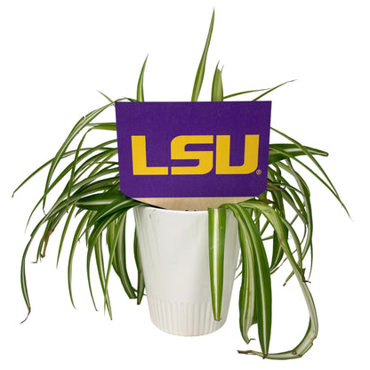 LSU Logo Color Plant Stake