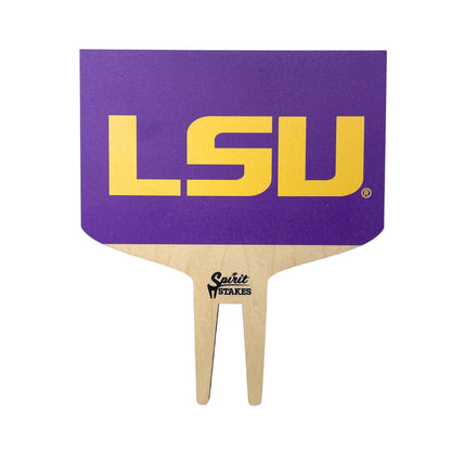 LSU Logo Color Plant Stake