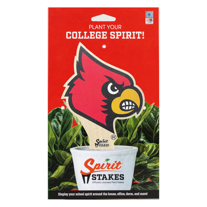 University of Louisville Cardinal Color Plant Stake