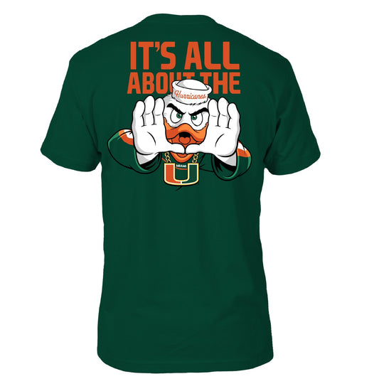 NCAA Miami Hurricanes FloGrown Vintage Mascot Tee