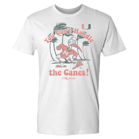 NCAA Miami Hurricanes FloGrown Retro Canes Tee