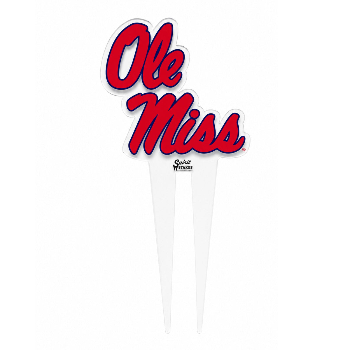 Mississippi, University of  -  Ole Miss Medium Garden Stake