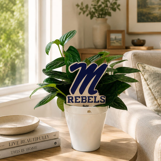 Mississippi, University of - Rebels Color Plant Stake