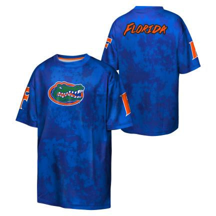 NCAA Florida Gators Outerstuff Kids Off Side Sublimated Tee