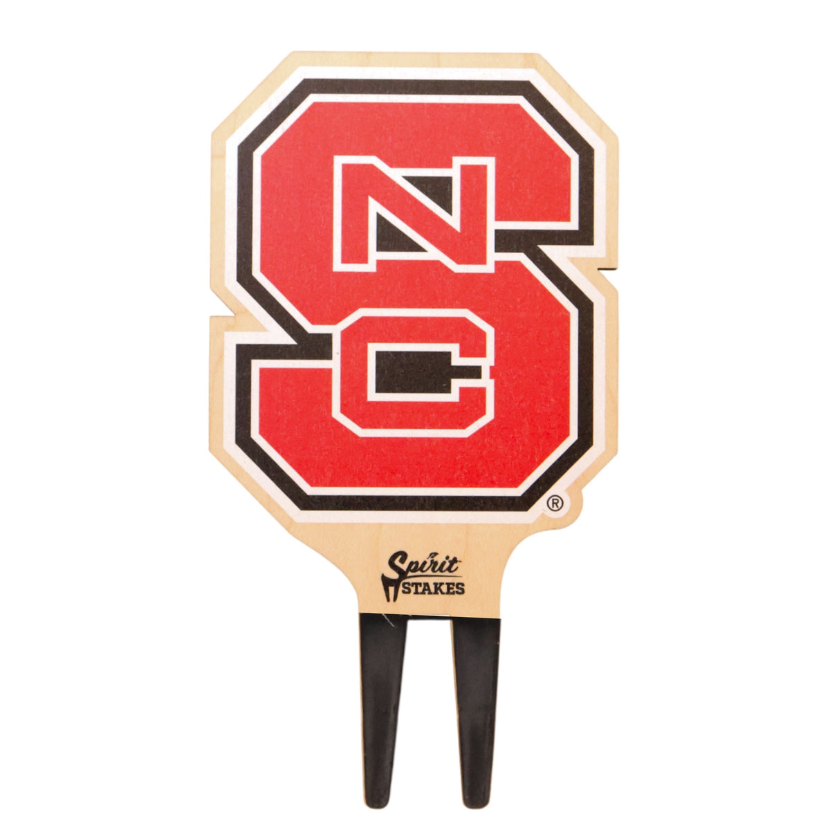 North Carolina State Logo Color Plant Stake