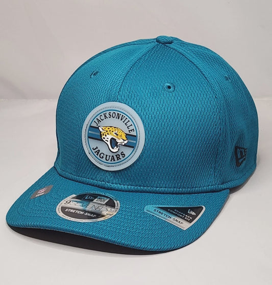Jacksonville Jaguars 9Seventy Teal Patch Hat Stretch Snap NFL New Era