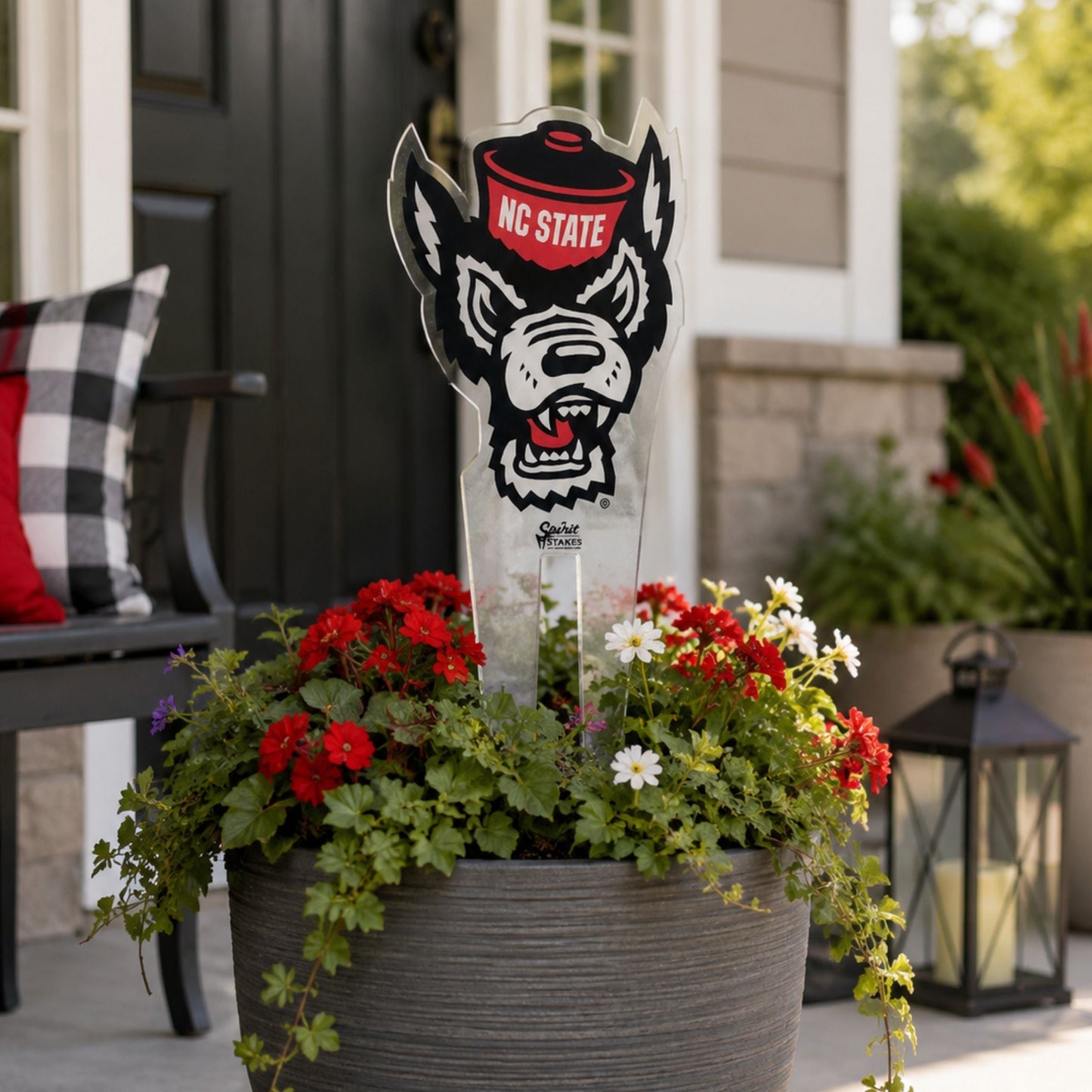 North Carolina State Wolfpack Medium Garden Stake