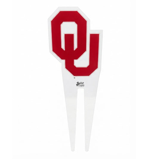 Oklahoma OU Medium Garden Stake