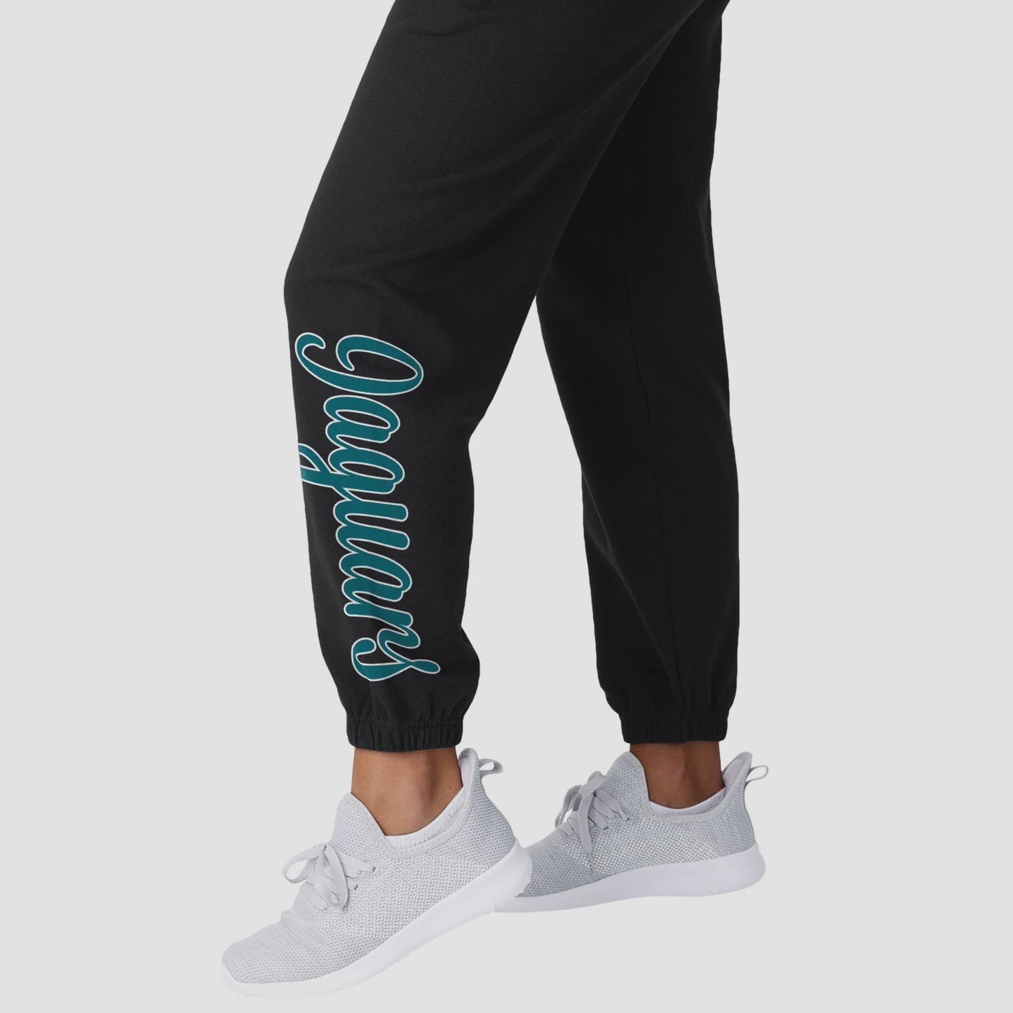 JACKSONVILLE JAGUARS SCRIPT WORDMARK TEAM COLOR SWEATPANTS - WOMENS