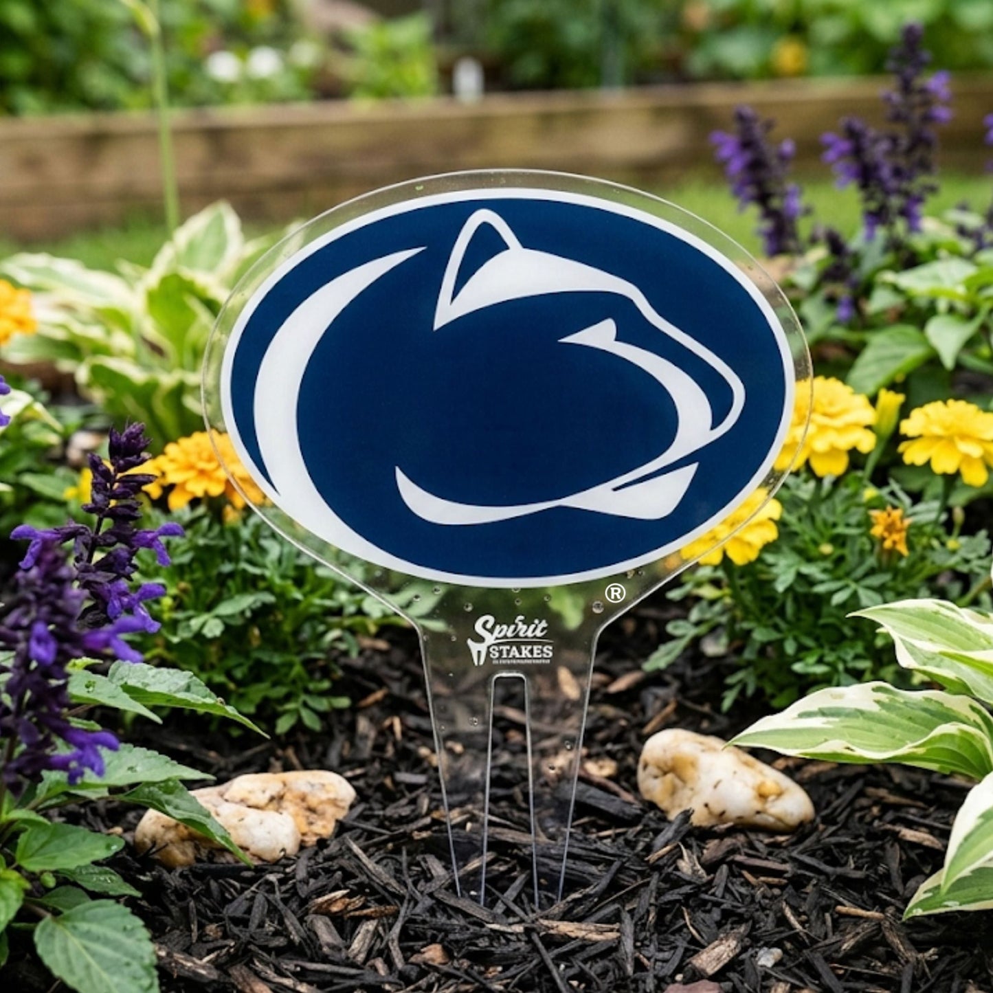 Penn State Nittany Lion Garden Sign
