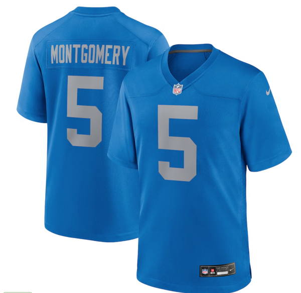 David Montgomery Detroit Lions Nike Alternate Game Jersey - Blue