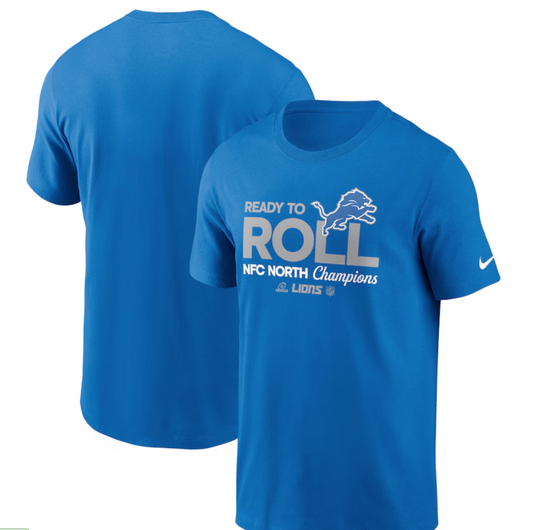 Nike Detroit Lions 2024 NFC North Champions T-Shirt -