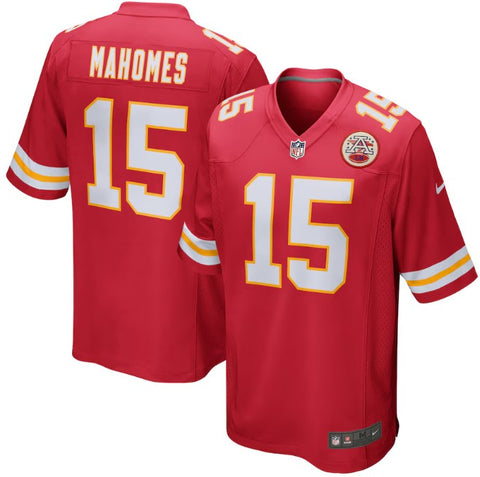 Kansas City Chiefs Patrick Mahomes Red Nike Jersey