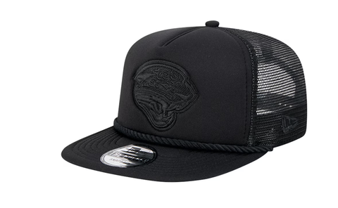 Jacksonville Jaguars Black Active Tone Golfer Snapback Hat
