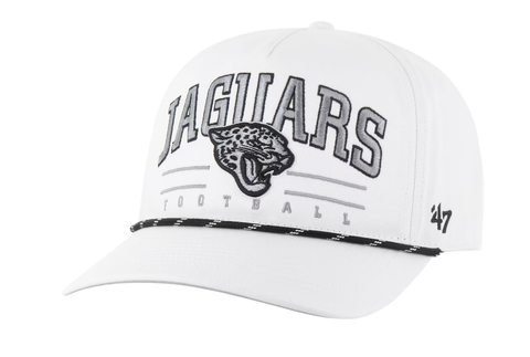 Jacksonville Jaguars '47 Roscoe Speckle Adjustable Hat - White