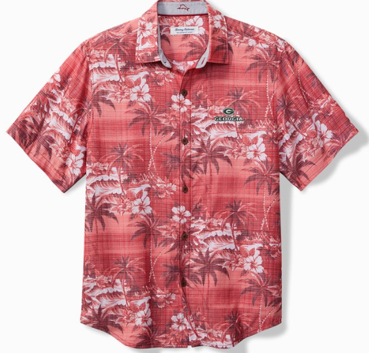 Tommy Bahama University of Georgia IslandZone® Camp Shirt