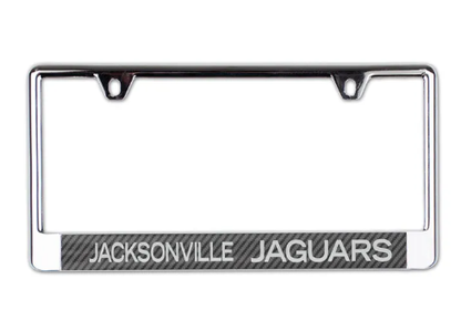 Jacksonville Jaguars Wincraft B/O License Plate Frame - officially licensed fan gear