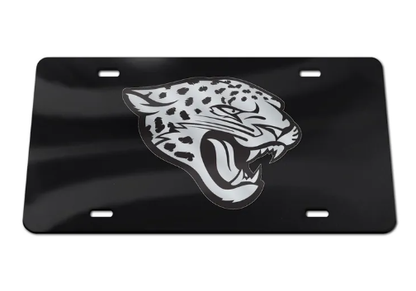 Jacksonville Jaguars Wincraft Specialty Acrylic All Black Plate - officially licensed fan gear