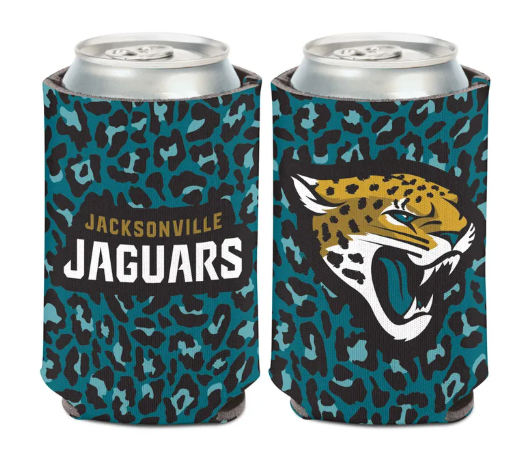 Jacksonville Jaguars Wincraft Leopard 12oz Can Cooler
