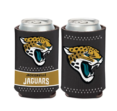 Jacksonville Jaguars Wincraft Bling 12oz Can Cooler