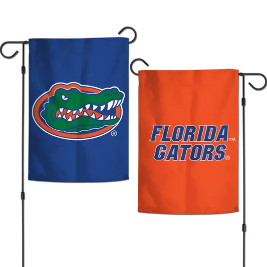 University of Florida Gators Wincraft Wordmark 2 Sided Garden Flag 12.5" X 18"