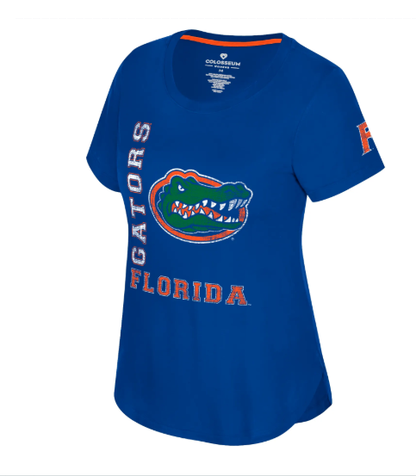 University of Florida Gators Ladies Work Live Distressed Tee - officially licensed fan gear