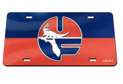 University of Florida Gators Wincraft Specialty Acrylic Old Logo License Plate - officially licensed fan gear