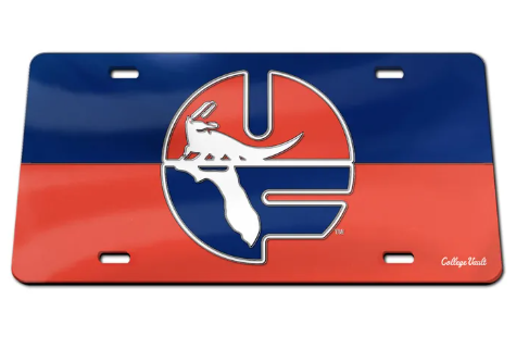 University of Florida Gators Wincraft Specialty Acrylic Old Logo License Plate