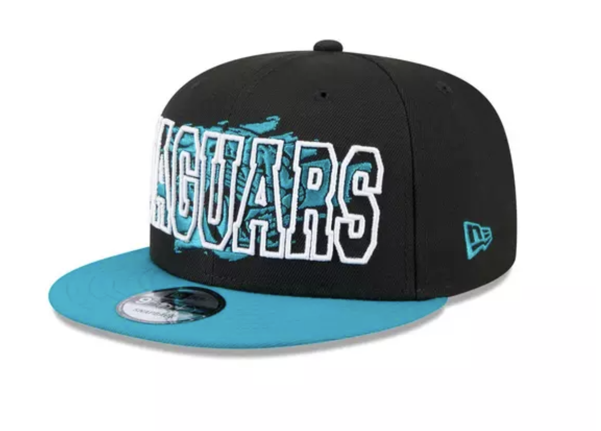 Jacksonville Jaguars 9FIFTY Splatter Snapback-Black/Teal New Era Youth