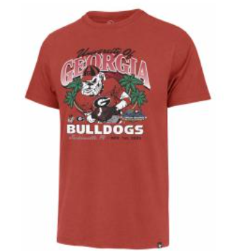 FLORIDA/GEORGIA RIVALRY RACER RED EVENT REGIONAL FRANKLIN TEE M