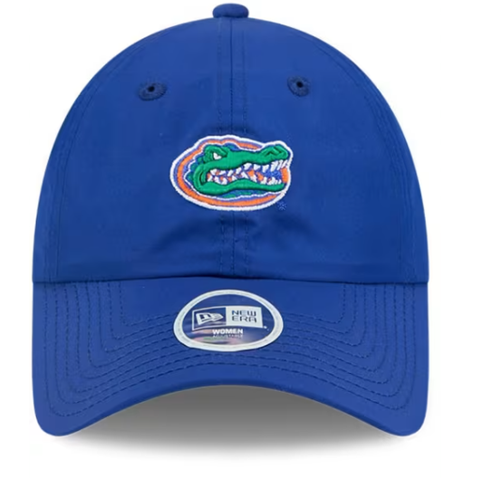 New Era Florida Gators Blue Team 9FORTY Ponytail Womens Adjustable Hat