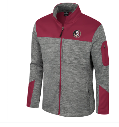 Florida State Seminoles Colosseum Men's Guard Full Zip Jacket - officially licensed fan gear