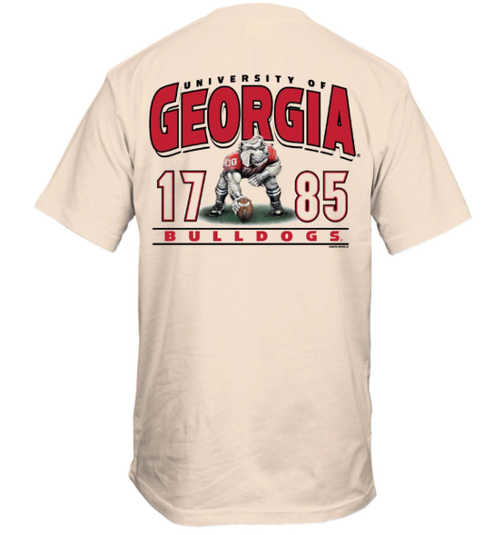 Georgia Bulldogs New World Graphics 3PT Year Tee