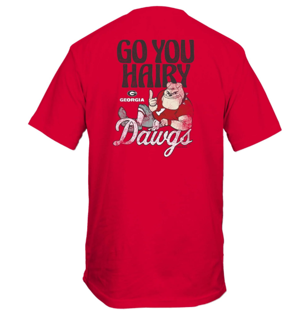 Georgia Bulldogs New World Graphics UGA Laid Back B Tee