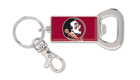 Florida State Seminoles Bottle Opener Rectangle Key Ring