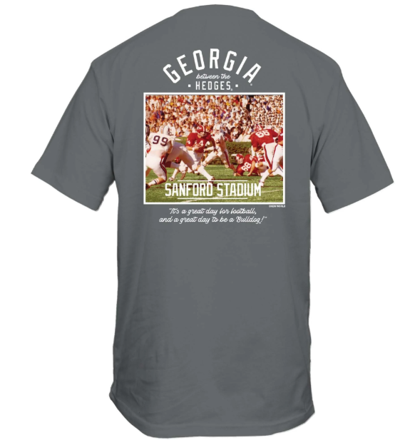 Georgia Bulldogs New World Graphics Sandford Stadium Tee 2XL
