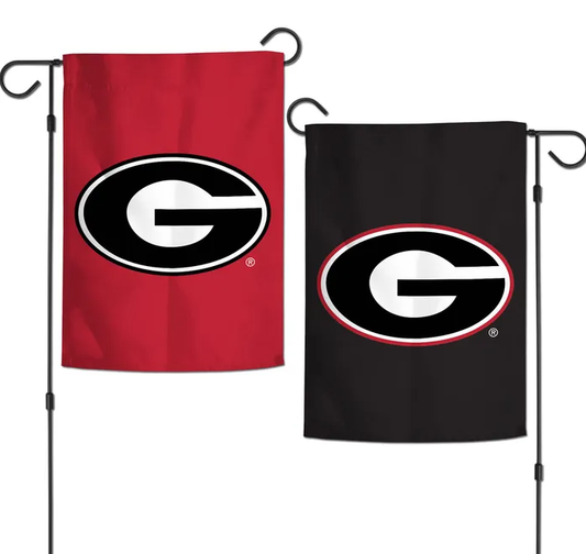 Georgia Bulldogs Wincraft Primary 2 Sided Garden Flag