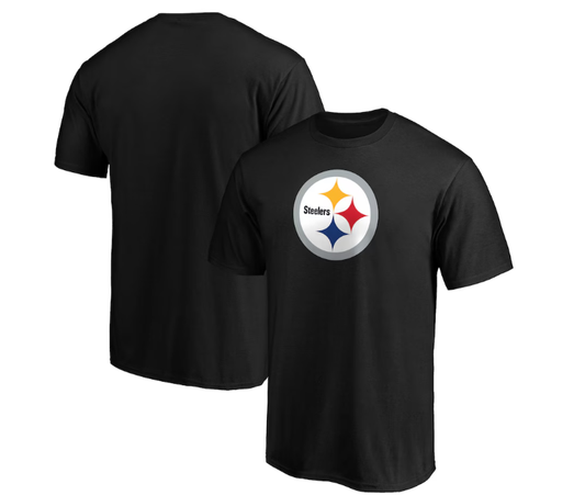 Pittsburgh Steelers Fanatics Primary Logo T-Shirt - Black