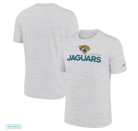 NFL Jacksonville Jaguars Nike Blitz Velocity Modern Dri-FIT T-Shirt - Ash