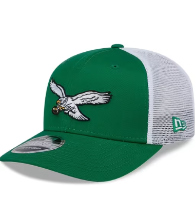 Philadelphia Eagles New Era 9Seventy Kelly Green Stretch-Snap Adjustable Hat
