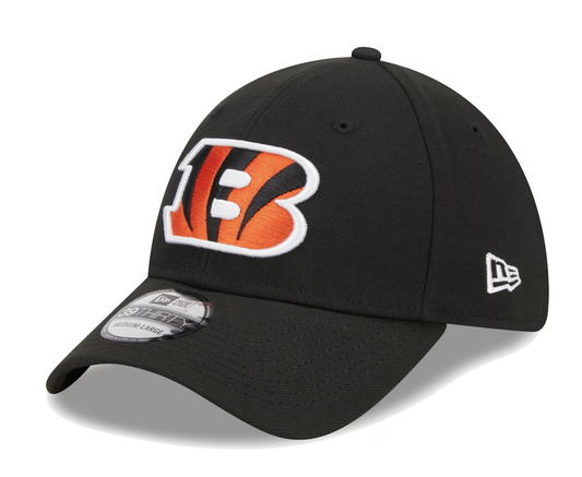 Cincinnati Bengals New Era Main 39THIRTY Flex Hat - Black