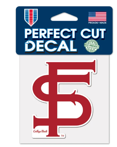 Florida State Seminoles Wincraft FS Perfect Cut Decal 4X4