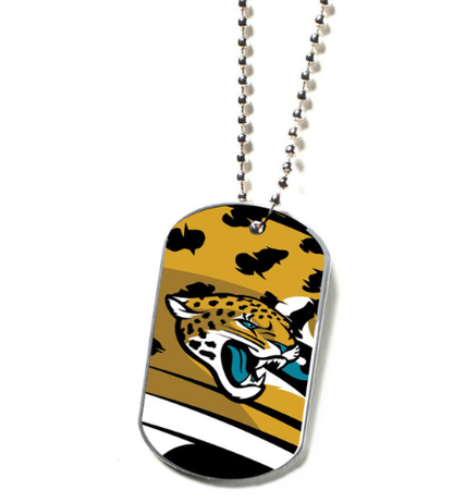 Jacksonville Jaguars Aminco Dynamic Dog Tag - officially licensed fan gear