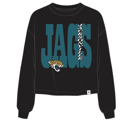 JACKSONVILLE JAGUARS BOLD STACK SYDNEY LS WMN