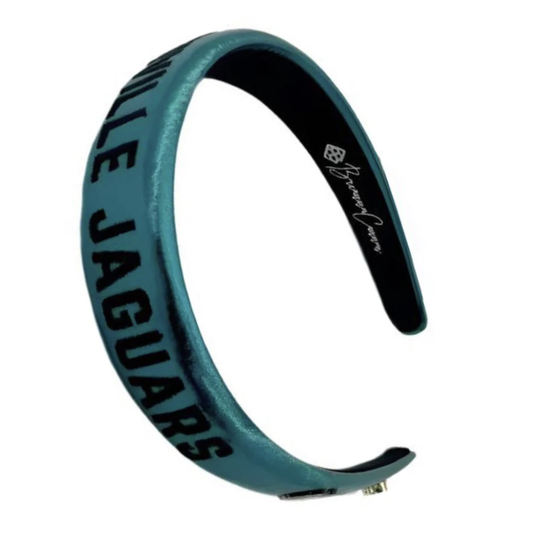 Jacksonville Jaguars Thin Embroidered Headband